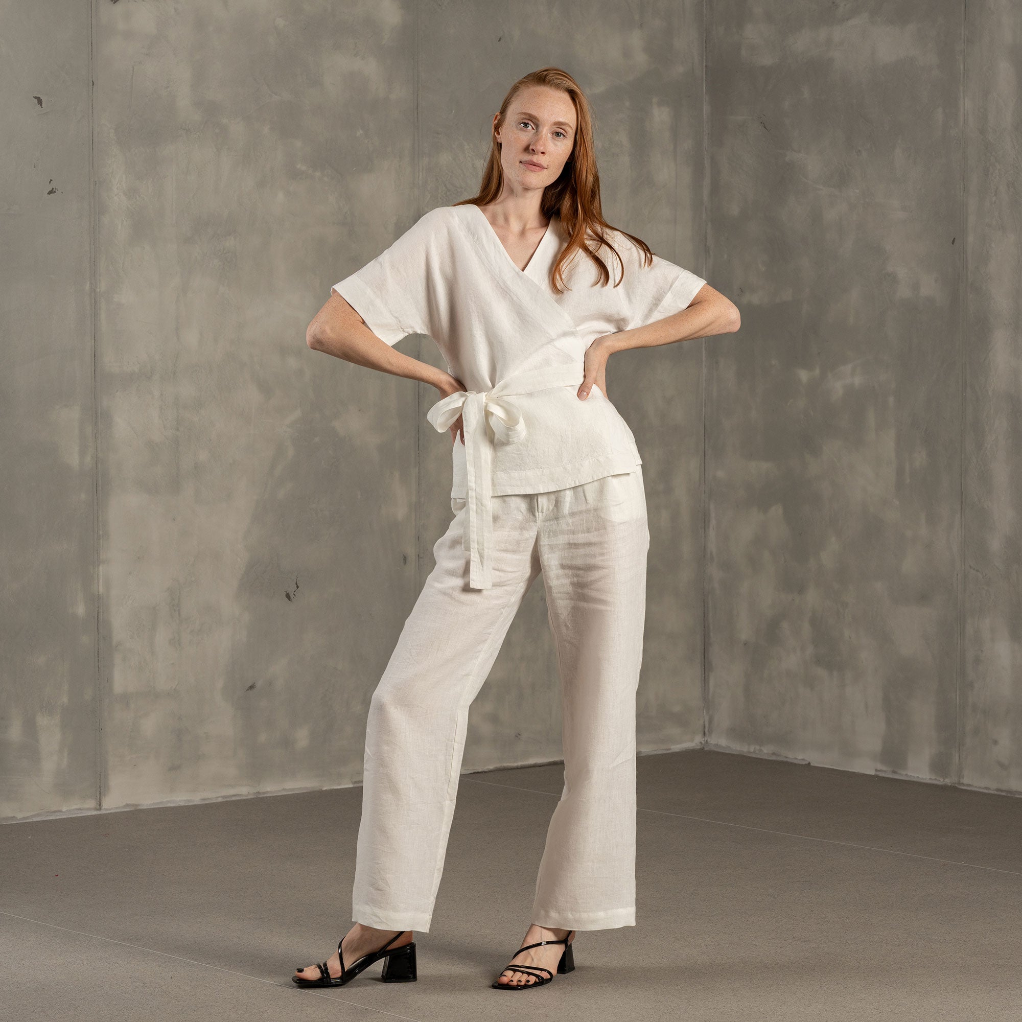 High Drape Pants Lotus
